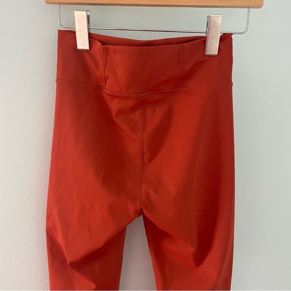 Madewell MWL Perfect High Rise Leggings Women's Rust size Small - Picture 7 of 14